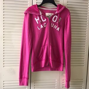 Hollister HCO Laguna Pink Hoodie